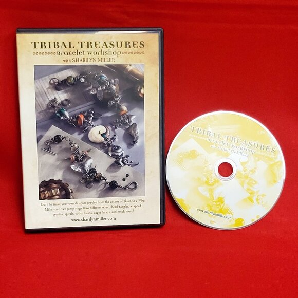 Tribal Treasures Bracelet Workshop Sharilyn Miller Instructional DVD 2006 - Picture 8 of 8